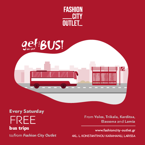 Free bus trips from/to Fashion City Outlet